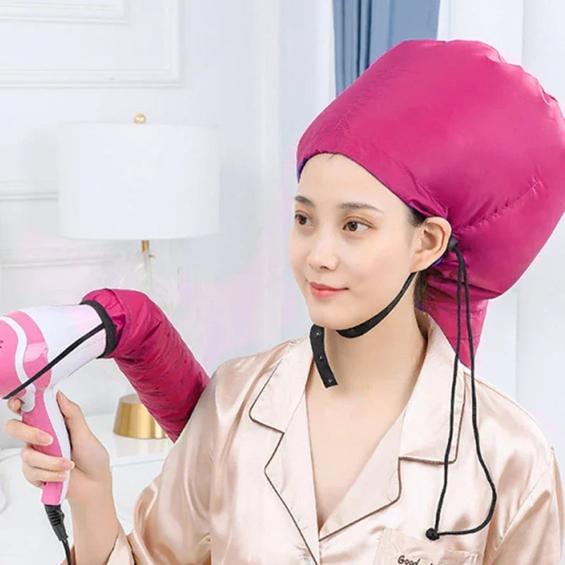 Hair Dryer Heating Bonnet Cap Soft Heated Hat Hair Styling Hood Hairdress Heater Nutrition Treatments Hair Drying Speed Up