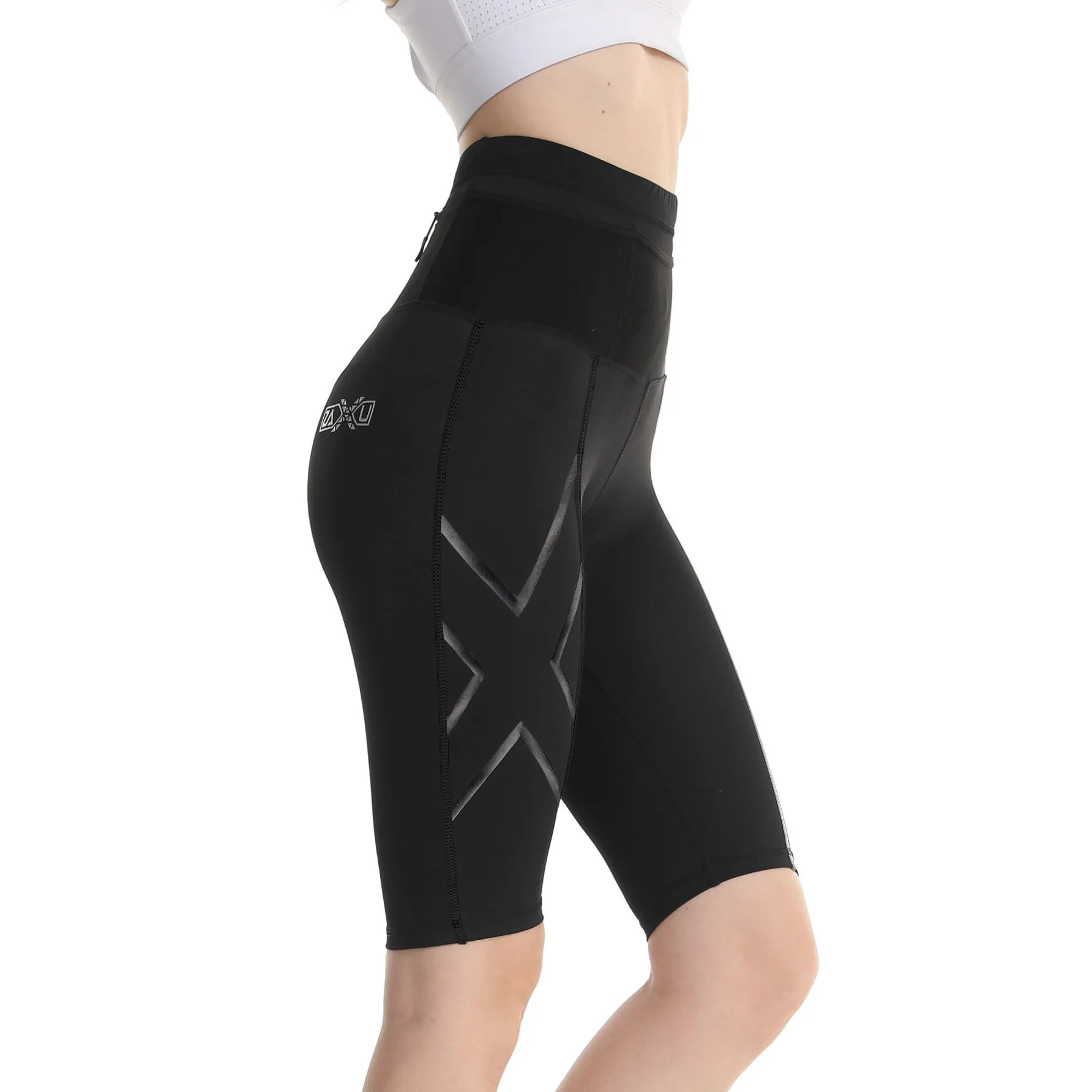 

Men's and women's professional sports leggings gradient compression pants pressure running fitness speed drying high elasticity