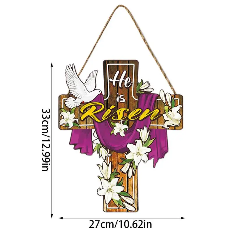 Porta de páscoa sinal de boas-vindas decoração de madeira porta sinal de boas-vindas fazenda sala estar ornamento sazonal decoração floral cena adereços