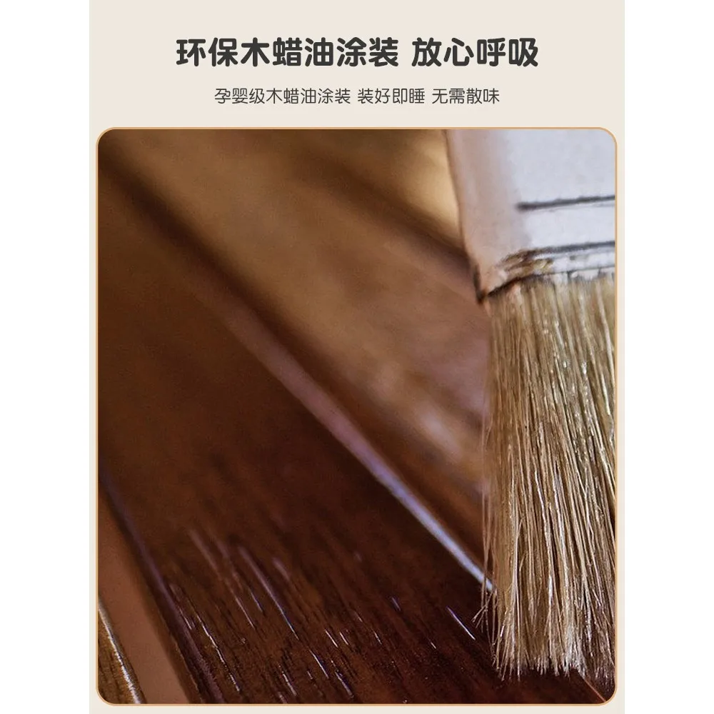 Massivholz-Etagenbett, doppelschichtiges Hoch- und Niedrig-Schwiegermutter-Kombinationsbett für Erwachsene und Kinder, versetzte kleine Wohnung