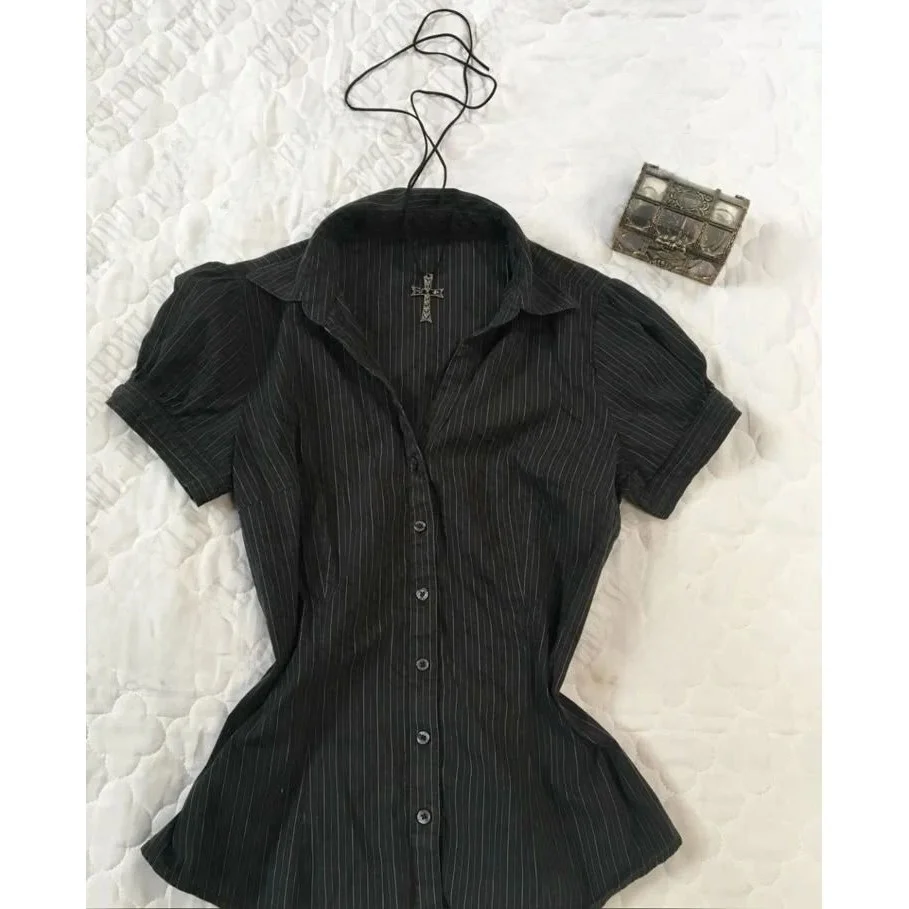 

Vintage Classic Cool Fit irt Y2K Mat Women's Clothing Summer 2025 Other Material 00% Ladies Premium irt