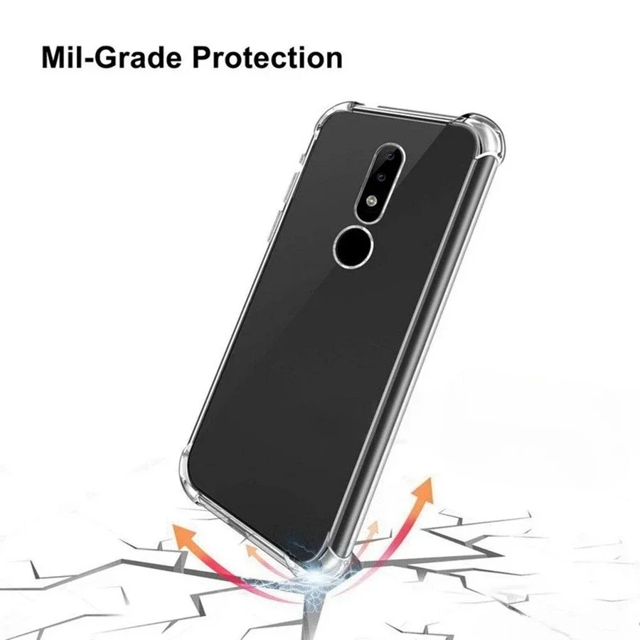 EUCAGR Shockproof TPU Case For Nokia G50 G10 G20 G21 X10 X20 XR20 XR21 C30 C21 Plus G60 X30 5G G42 C10 C12 C32 C22 G22 Cover - view 5