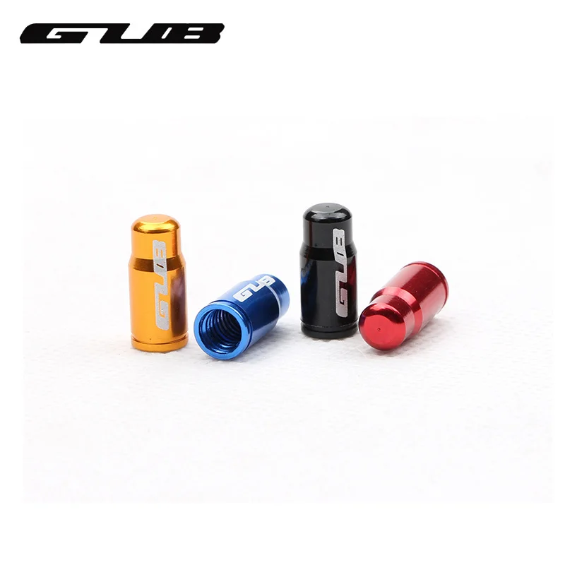 

GUB 2pcs Aluminum Bicycle Presta Valve Caps Bike Tire Tyre Conversion Gas Dust Cover MTB Bike Valve Adapters Valve Cover