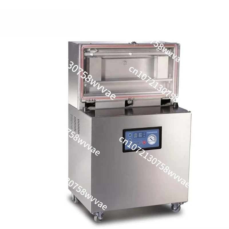 

Electric Driven Automatic Food Vacuum Packaging Machine for Chicken Salt Rice Grocery Packing Plastic Container China 1-2