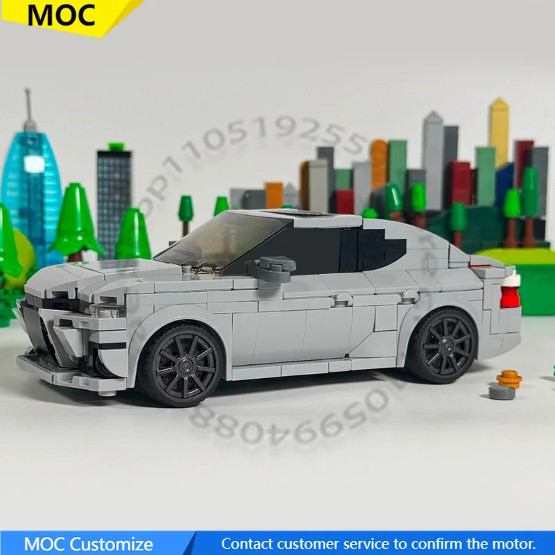 

377 PCS Supercar IS 350 MOC Customize Modular Building Block Kids Educational Simple Model Design Popular DIY Holiday Toy Gifts