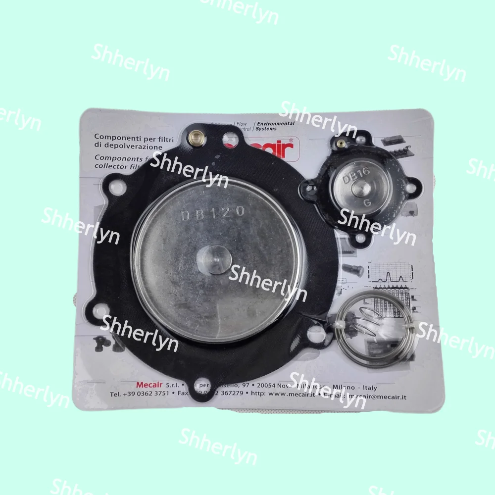 

Mecair DB120 Diaphragm Repair Kit 3-inch VEM220/VNP220 3-inch Electromagnetic Pulse Valve