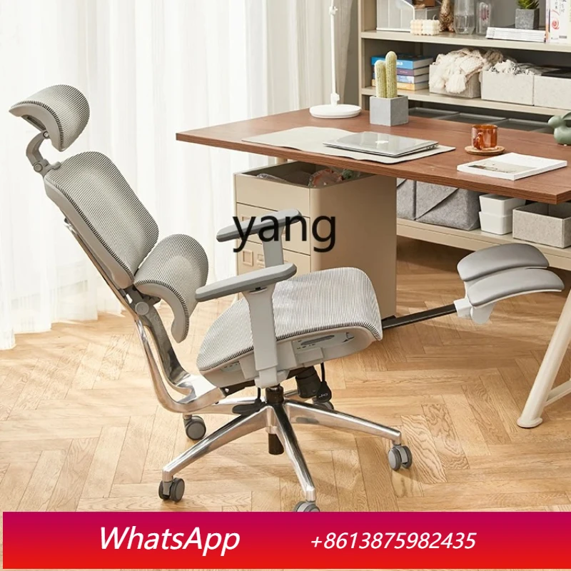 

LTT Comfortable Long-Sitting Office Chair Waist Support Reclining Computer E-Sports Black Swivel Boss