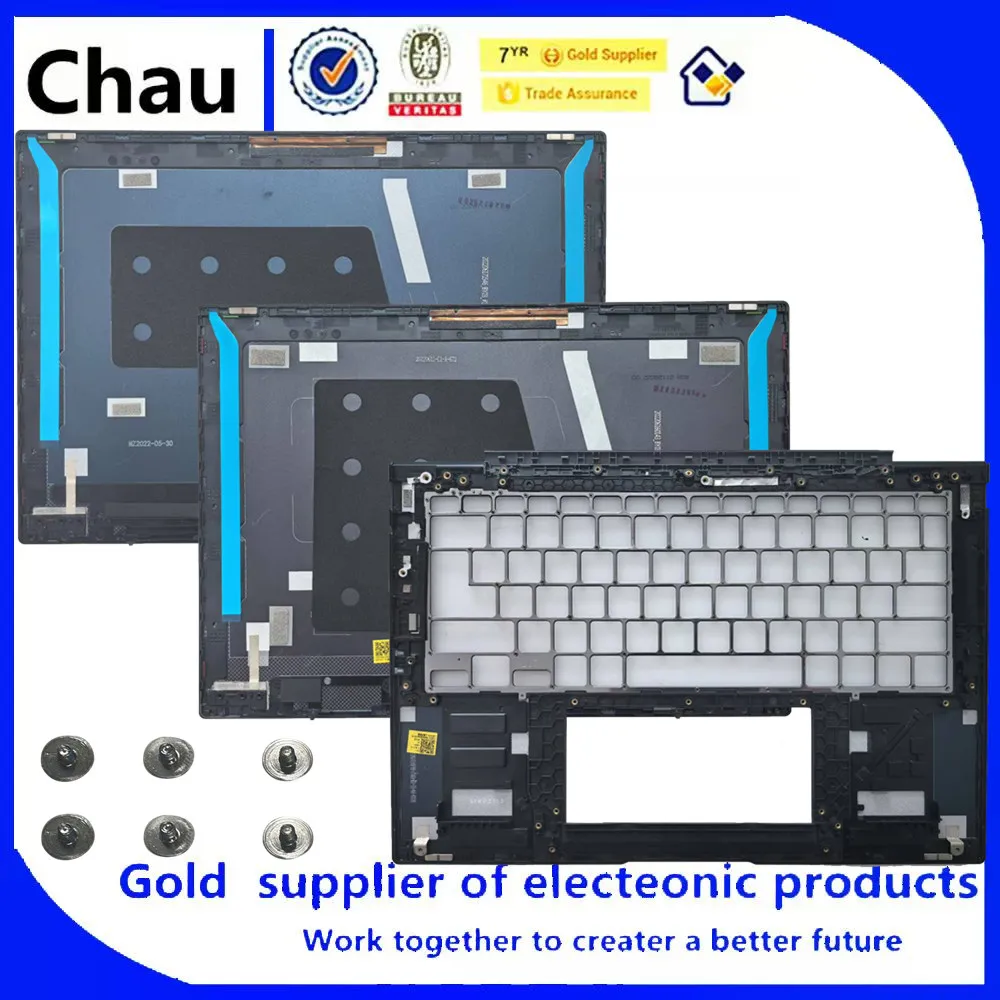 

New For Chau Zenbook 14 UX3402 UX3402Z 2022 UX3402V Laptop LCD Back Cover /Upper Case Palmrest Cover