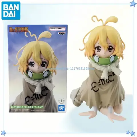 Original BANDAI Banpresto Dr.STONE Suika After Growing Up PVC Anime Action Character Model Toy Desktop Ornament Christmas Gift