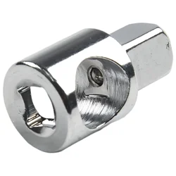 1x 3/8'' To 1/2'' Sliding Rod Socket Adapter Socket Wrench Ratchet Sleeve-Adapter Connecting Head Convertor Extension Spanner