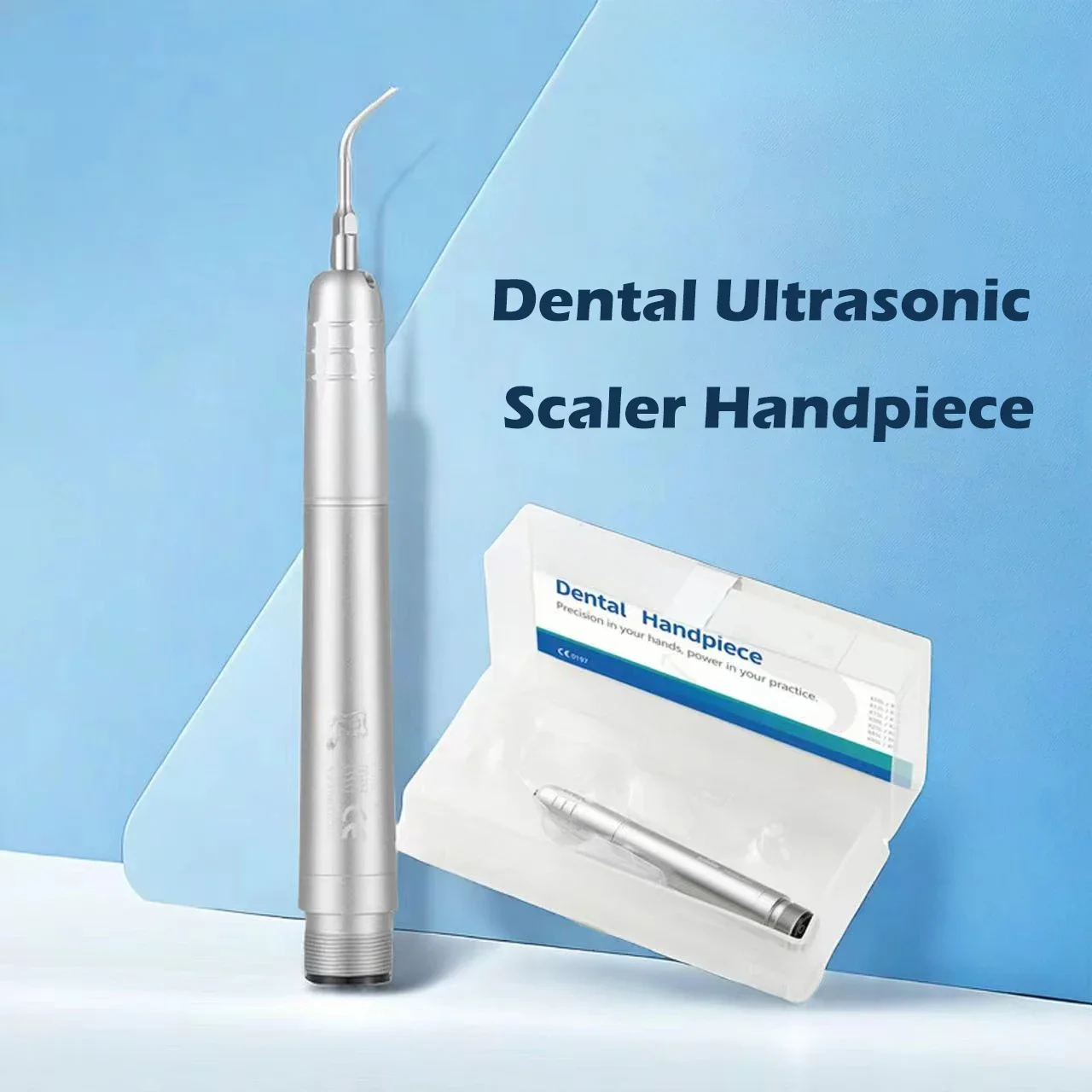 

Dentas Ultrasonics Air Scaler with 3 Tips Tooth Calculus Remover Cleaning Tool Handpiece Whiten Tooth Cleaner Dentist Lab