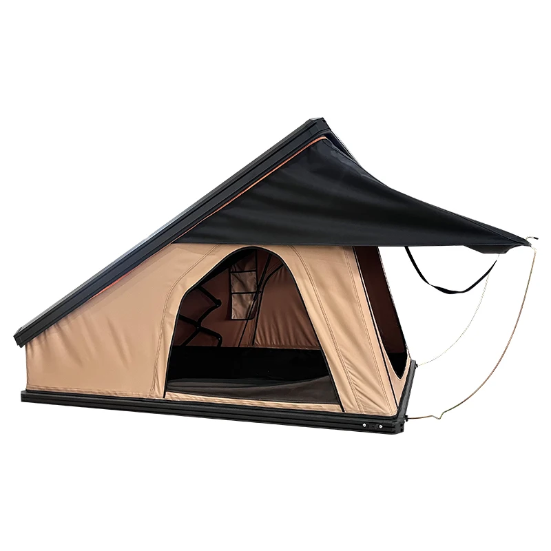 

Aluminium Triangle Shell Camping SUV Car RoofTop Tent Hard Shell Cover Car Roof Top Tent for Sale naturehike