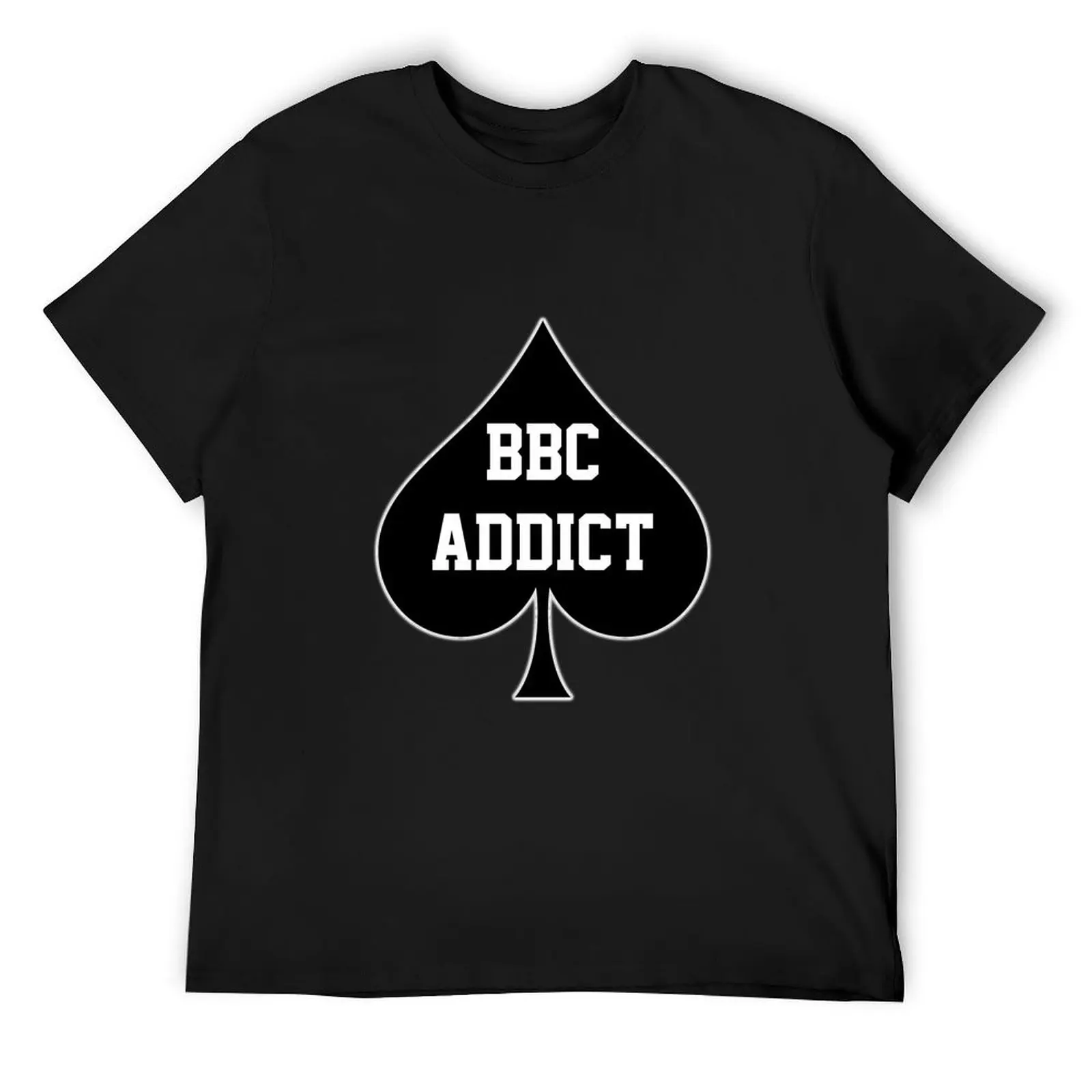 

BBC Addict Queen Of Spades T-Shirt plus sizes anime clothes summer clothes aesthetic clothes mens tall t shirts