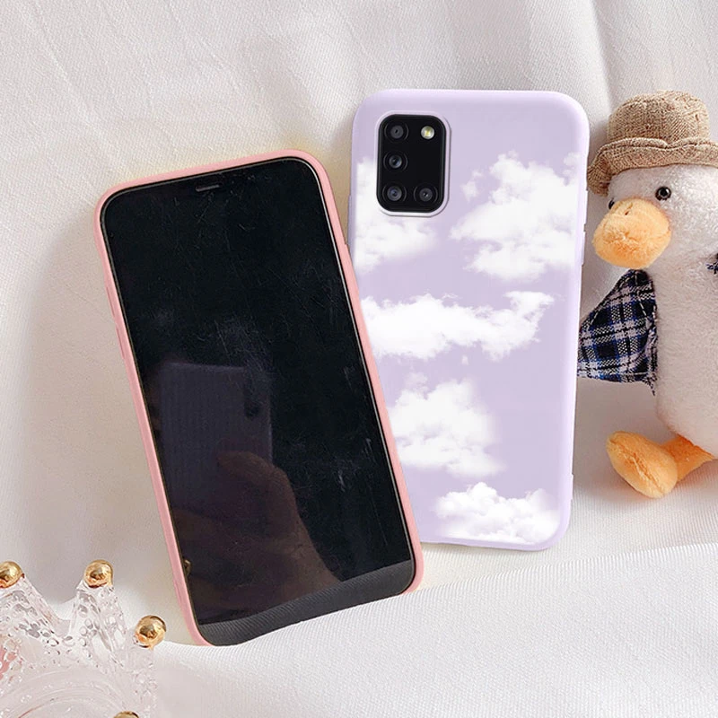 Soft Case For Samsung Galaxy A31 A51 A71 A70 A52 A53 A56 A16 A26 Phone Cover Cute Flowers Butterfly Fundas Coque Bumper Cases - náhled 3