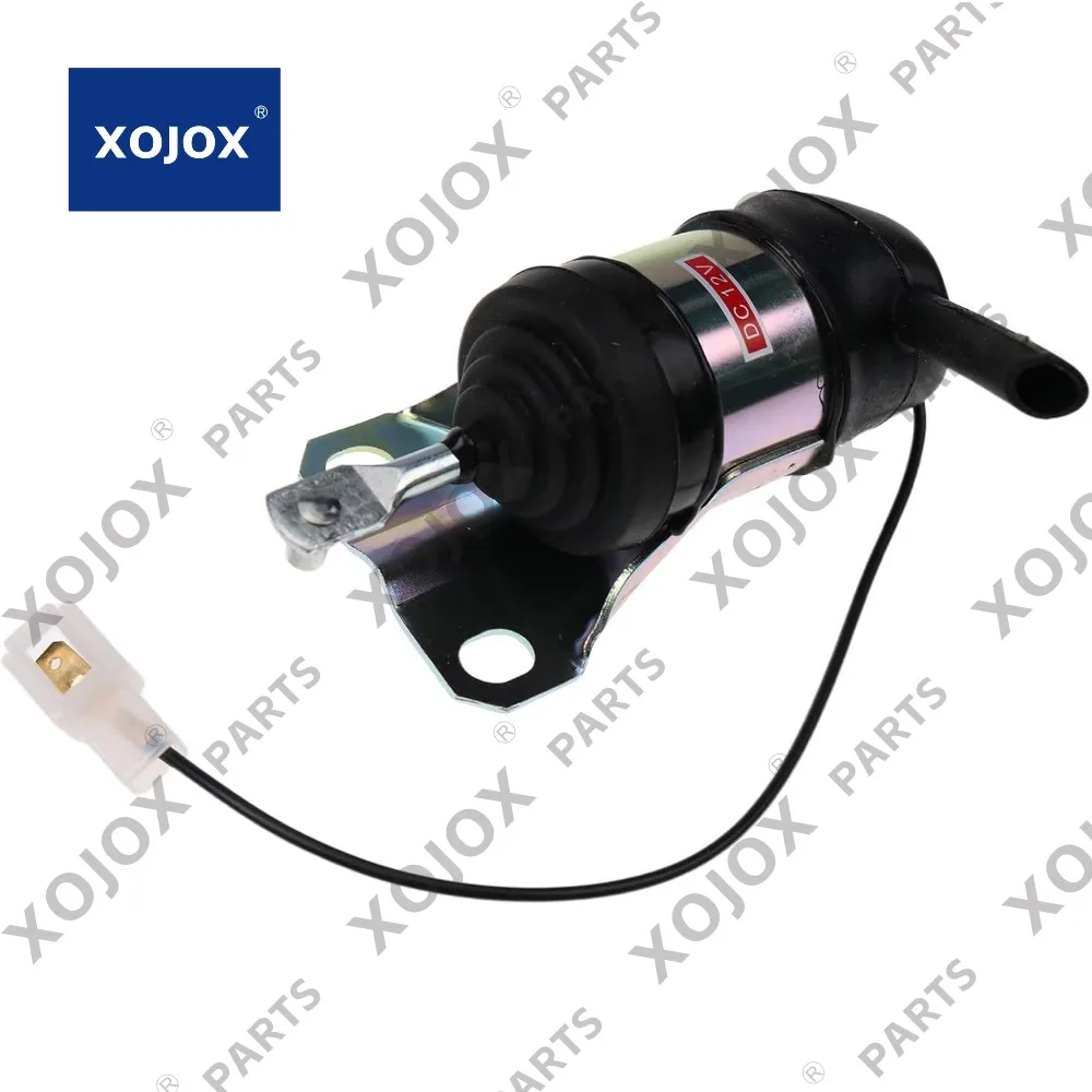 xojox ZTUOAUMA 12V Brandstofuitschakeling Solenoid 15471-60010 E5753-60013 voor Kubota Denso B1250 B1750 L2900 L4200 Kioti Tractoren DK35