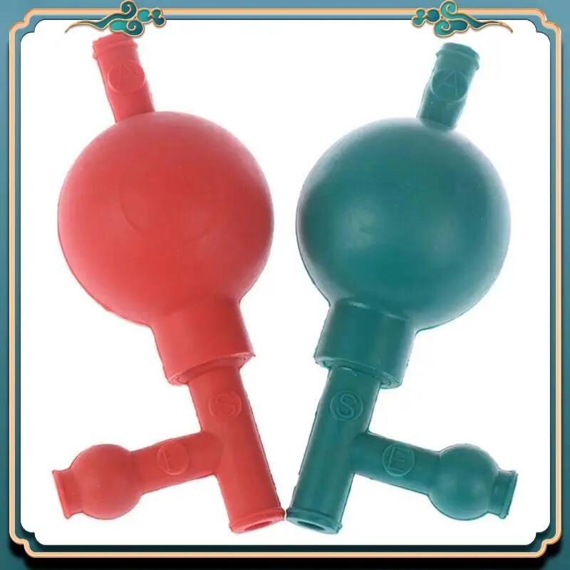 (Новинка) - Трехходовой количественный всасывающий шарик Лабораторная всасывающая лампа Безопасное давление Количественный наполнитель пипеток с 3-канальными лабораторными принадлежностями