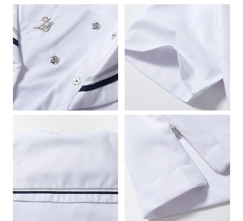 Japanische Schulmädchen JK Rockanzug Weißer Basic-Stil College-Stil Matrosenanzug Schleifenfaltenrock Oberschüleruniform – Detail 3
