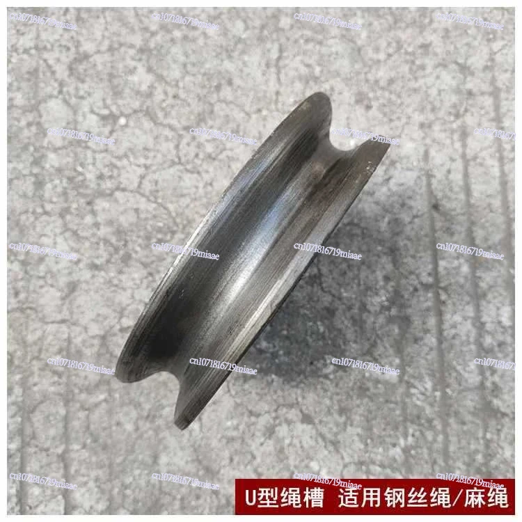 6E3X hoisting pulley hoisting movable pulley group labor-saving wire rope pulley ground wheel accessories with double