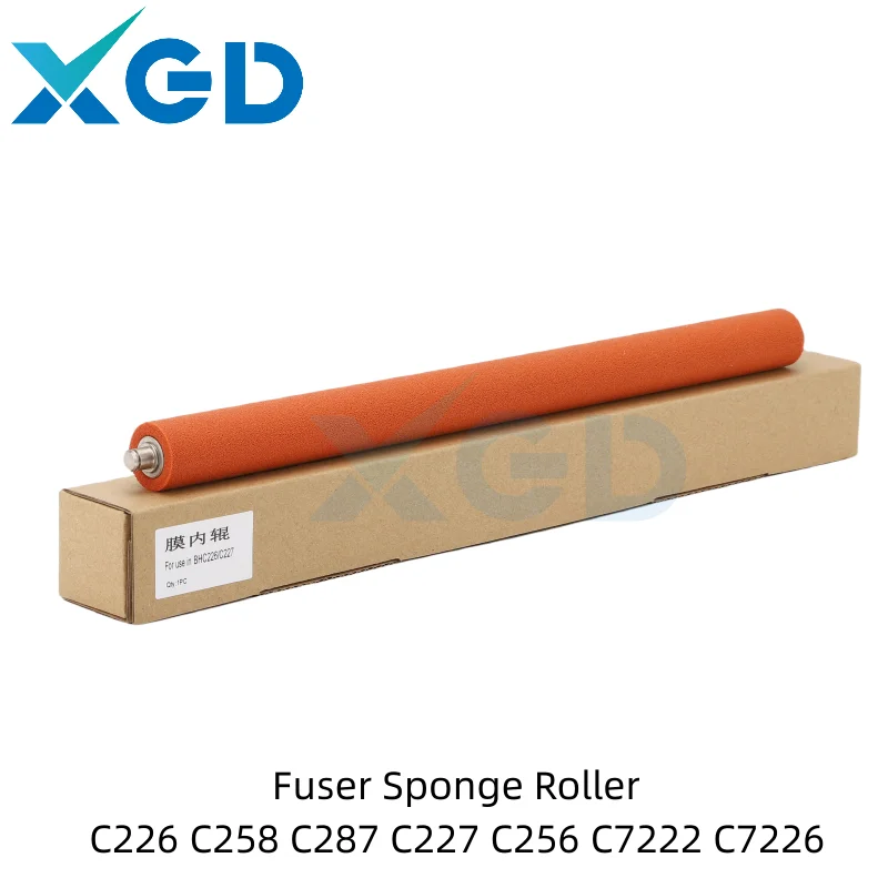 

Fuser Belt Fixing Film Sponge Roller For Konica Minolta Bizhub C226 C258 C287 C227 C256 C7222 C7226 Fuser Film Inner Roller