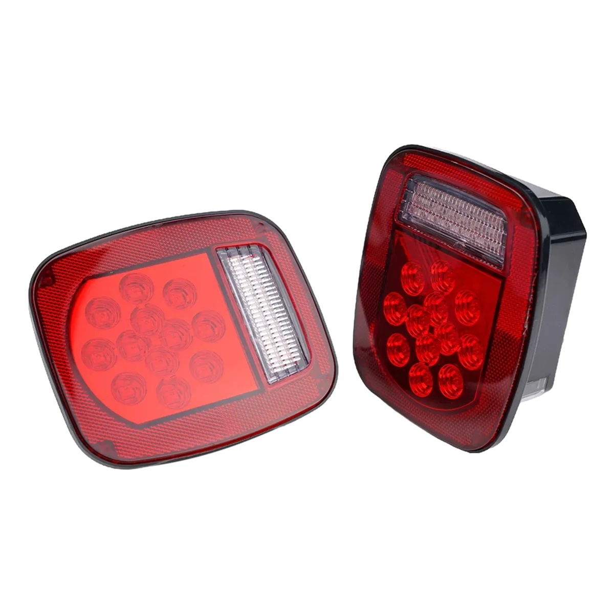 

ABYI-Rear Brake Lights Signal Lamp 39LED LED Tail Lights for Jeep
