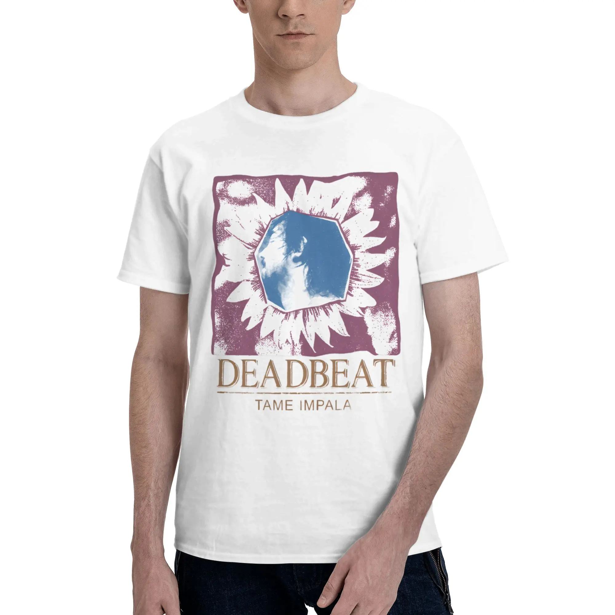 Tame Impala Deadbeat Tour 2026 Tee Shirt for Men Women New Arrival T Shirts  100% Cotton Clothes