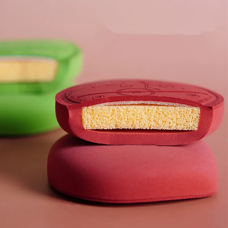 Marshmallow Maquiagem Esponja, Seco e Molhado, Liquidificador de dupla utilização, Espesso Air Cushion Puff, Fundação Pó Solto Aplicador Ferramenta