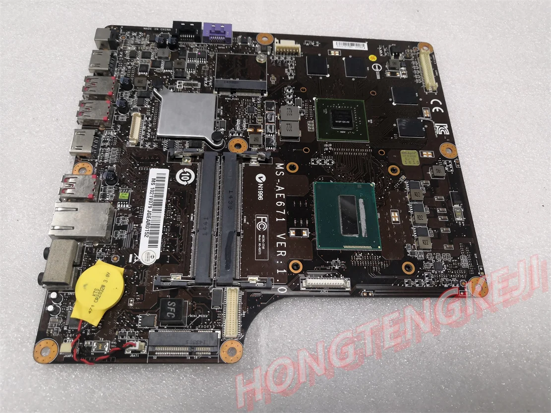 Tudo-em-um Motherboard Teste ok Usado Original para Msi Ag240 Ms-ae671 I74710hq Gtx860m Independente