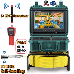 DVR/WiFi SYANSPAN 512Hz Transmitter Sonde for Pipeline Location Endoscope,IP68 Waterproof 23mm Drain Pipe Inspection Camera