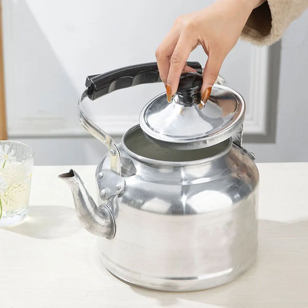 

Алюминиевый чайник объемом 5,5 л с ручкой, большая емкость, экономия времени, легкий чайник для заваривания чая с горячим льдом, кофе, чайник с ручкой