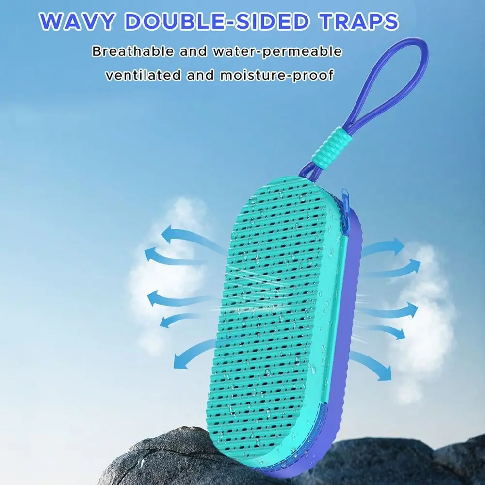 Силиконовый чехол для очков для плавания, дышащая мягкая защитная коробка для очков, сливное отверстие, органайзер для солнцезащитных очков на молнии, органайзер для хранения солнцезащитных очков