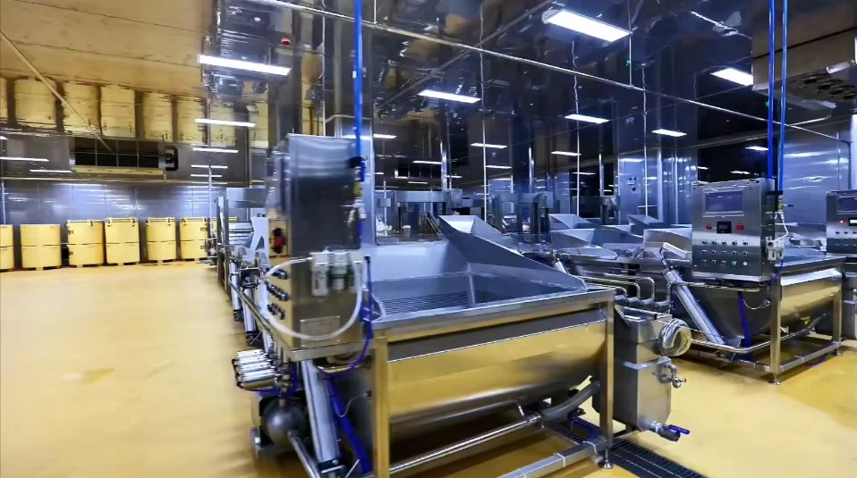 Industrial-grade fish processing equipment with integrated wafer function