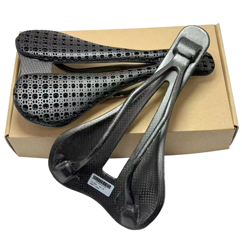 2025New Style Ultra Light Shock Absorbent Breathable 3D Printed Saddle For Road Cycling Saddle MTB Saddle Carbon Saddle