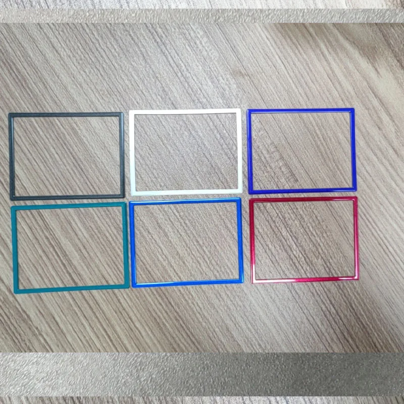 moldura de plástico para console de jogos Nintend 3DS