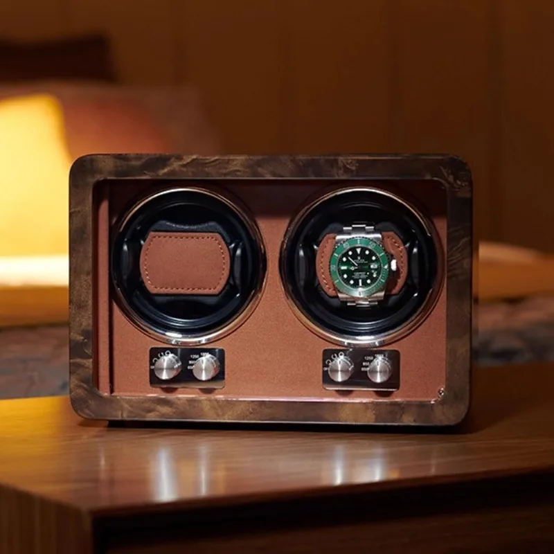 Automatic Watch Winder Mute Antimagnetic Watches Winders Luxury Dustproof Collection Mechanical Watch Winder Organizer Packaging