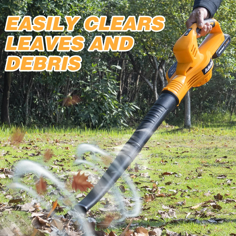 

Cordless Electric Air Blowers 21V Garden Cordless Blower Vacuum Clean Air Blower Dust Collector Sweeper Handheld Garden Tools