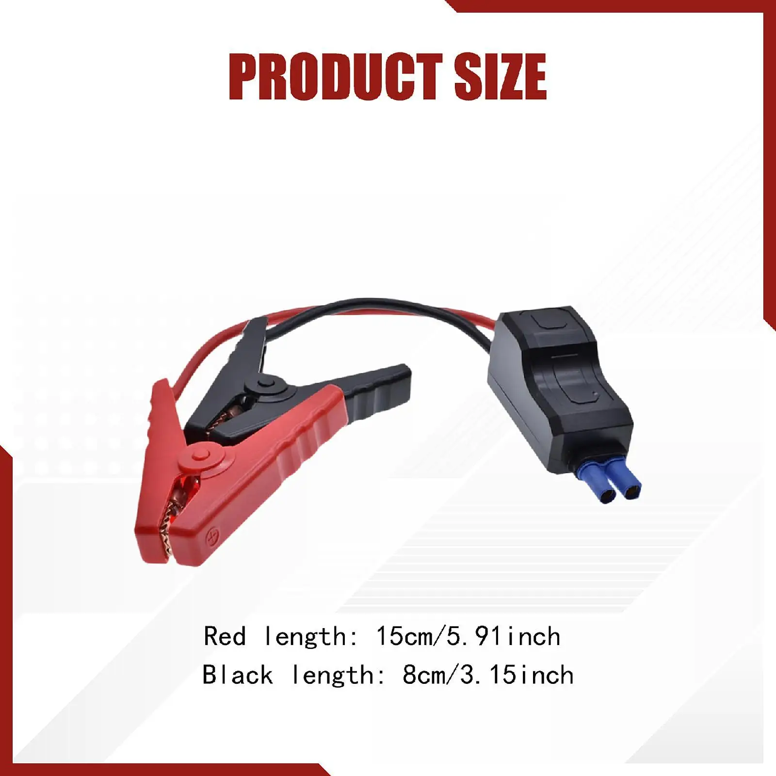 كابل Jump Starter مع مشابك البطارية، استبدال الملحقات المرنة للشاحنة