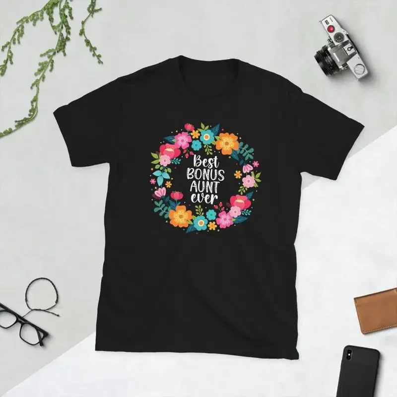 Best Bonus Aunt Auntie Step T Shirt