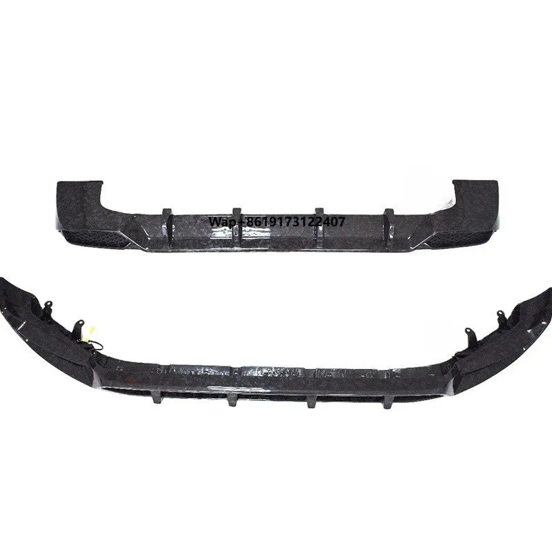 

High Quality G Class W464 W463A G63 Blade II Front Lip Rear Diffuser for W464 G63 Carbon Fiber Front Bumper Lip Car Rear Lip