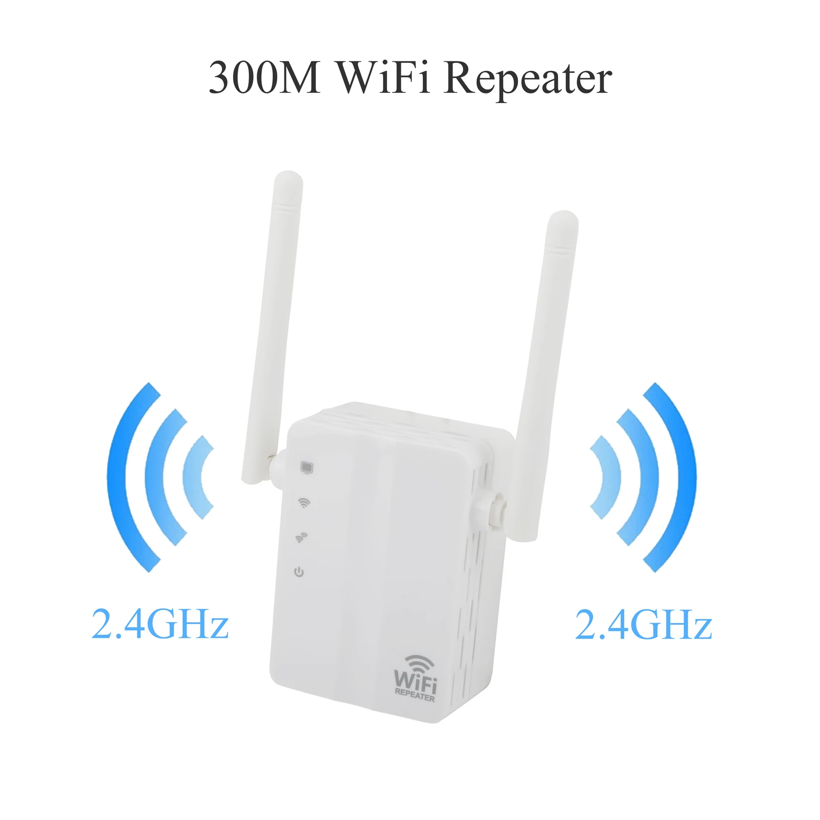 

300M Wireless Repeater WIFi Signal Amplifier 2.4G Extension Signal Booster For US/EU For Home and Small Office