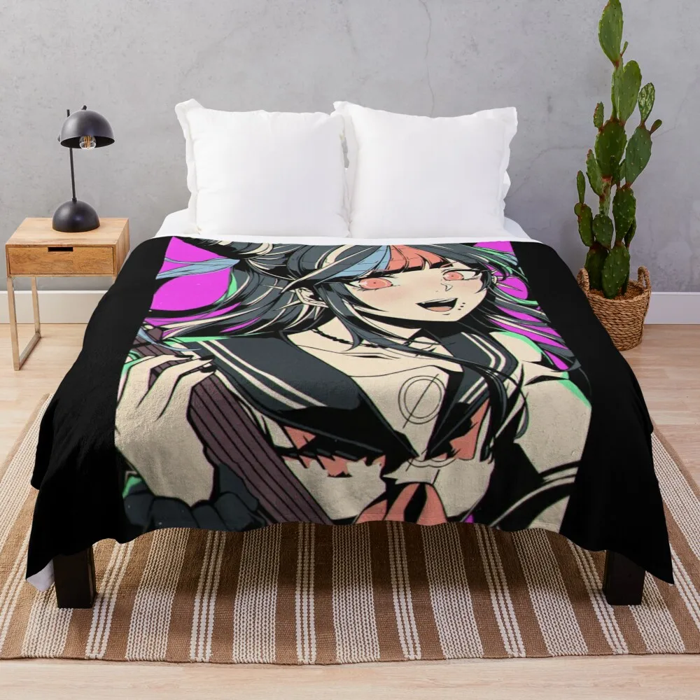 Danganronpa Throw Blanket Picnic Decorative Throw Luxury St Flannel Blankets