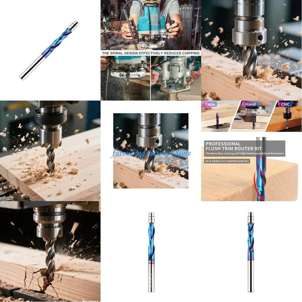 

Y5GD Professional Twist Wash Trim Access Bit With Permanent Mixture Building For Smooth Edges