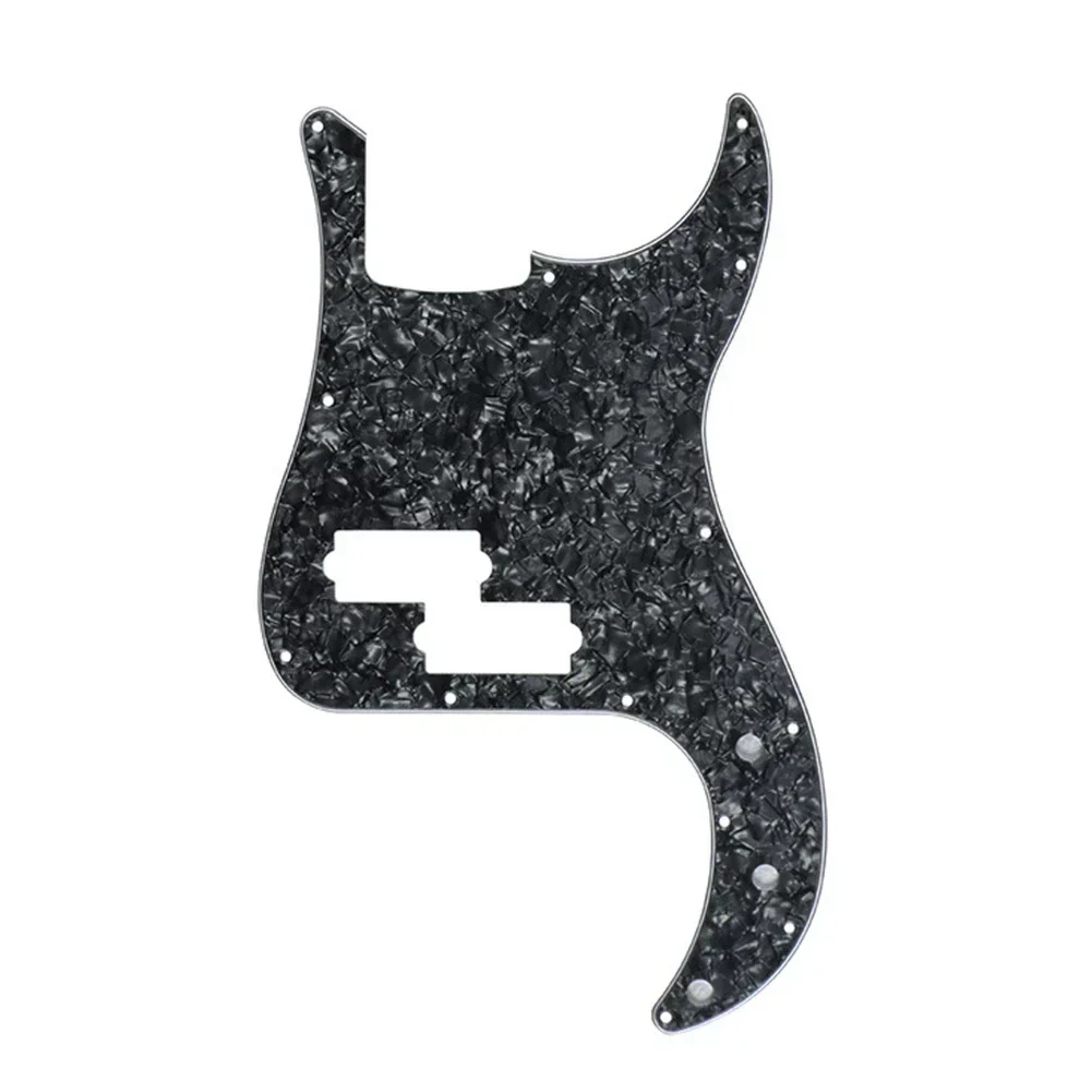 3Ply 13Holes 4 Strings Bass Pickguard Scratch Plate No Truss Rod Hole For P Bass Parts Replacement Bass Pickguard