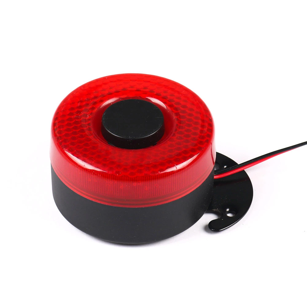 DC 12V-24V 105dB Auto Warning Siren Sound Signal Backup Alarms Horns With LED Beep Reverse Air Horn for the Car