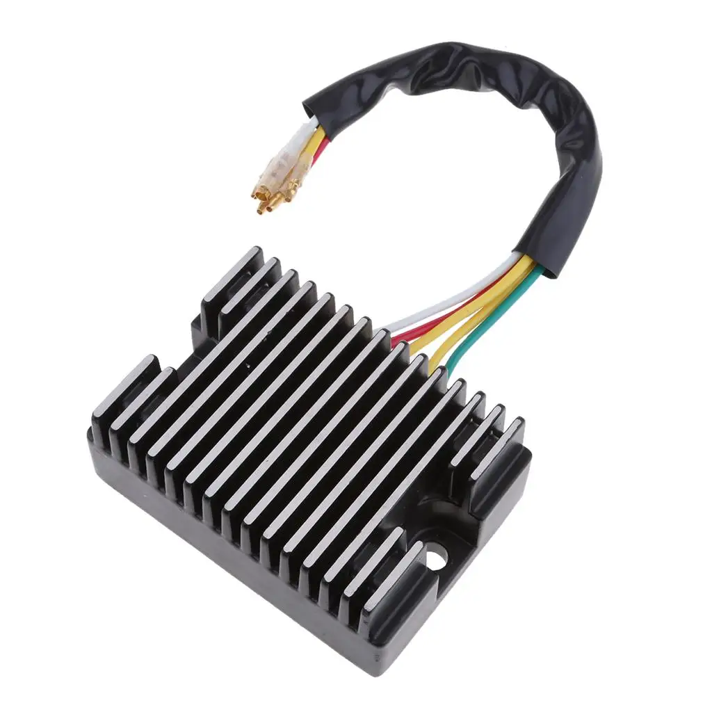 Voltage Regulator Motorcycle Rectifier Stabilizer Reduces Heat Ensures Steady Lights for Ducati 750 900 Touring Commute