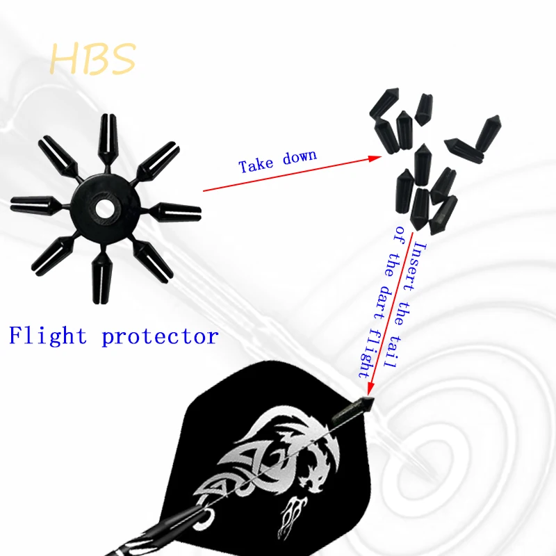 HBS المهنية إبرة تلميح السهام مجموعة 3 قطعة/المجموعة 23 جرام النحاس السهام الترفيه الداخلي رمي لعبة مع صندوق تخزين جميل