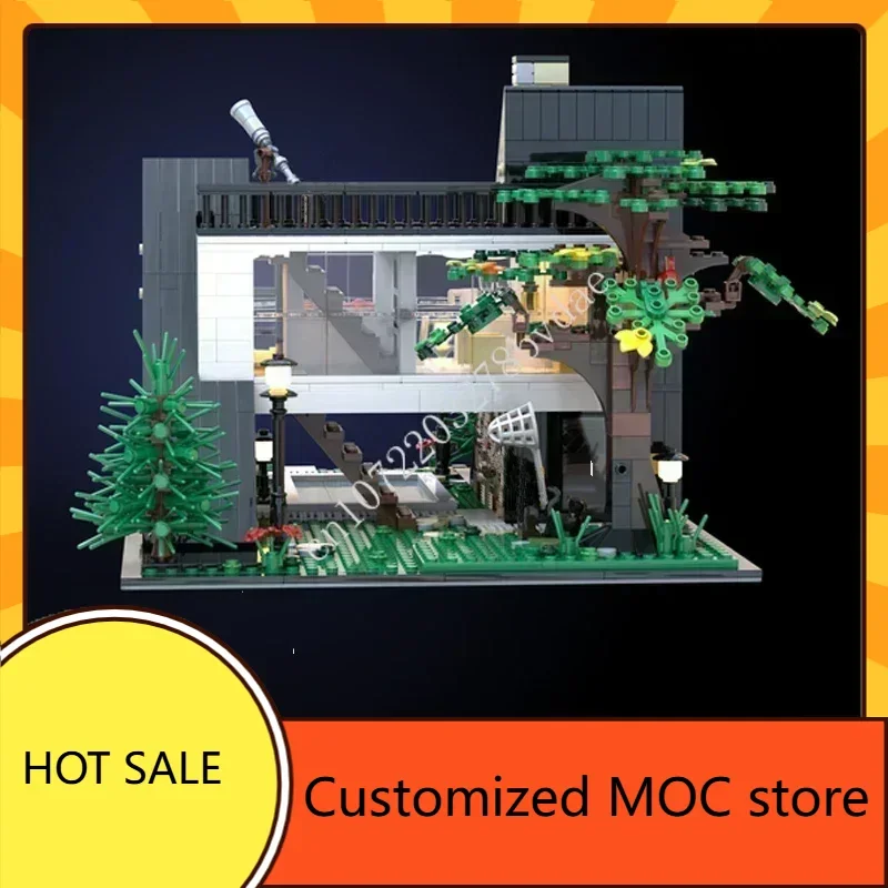 1570PCS Ararat villa Hot City MOC streetview Model Puzzels Architectuur Creatieve DIY Verjaardag Montage Speelgoed Kerstcadeaus