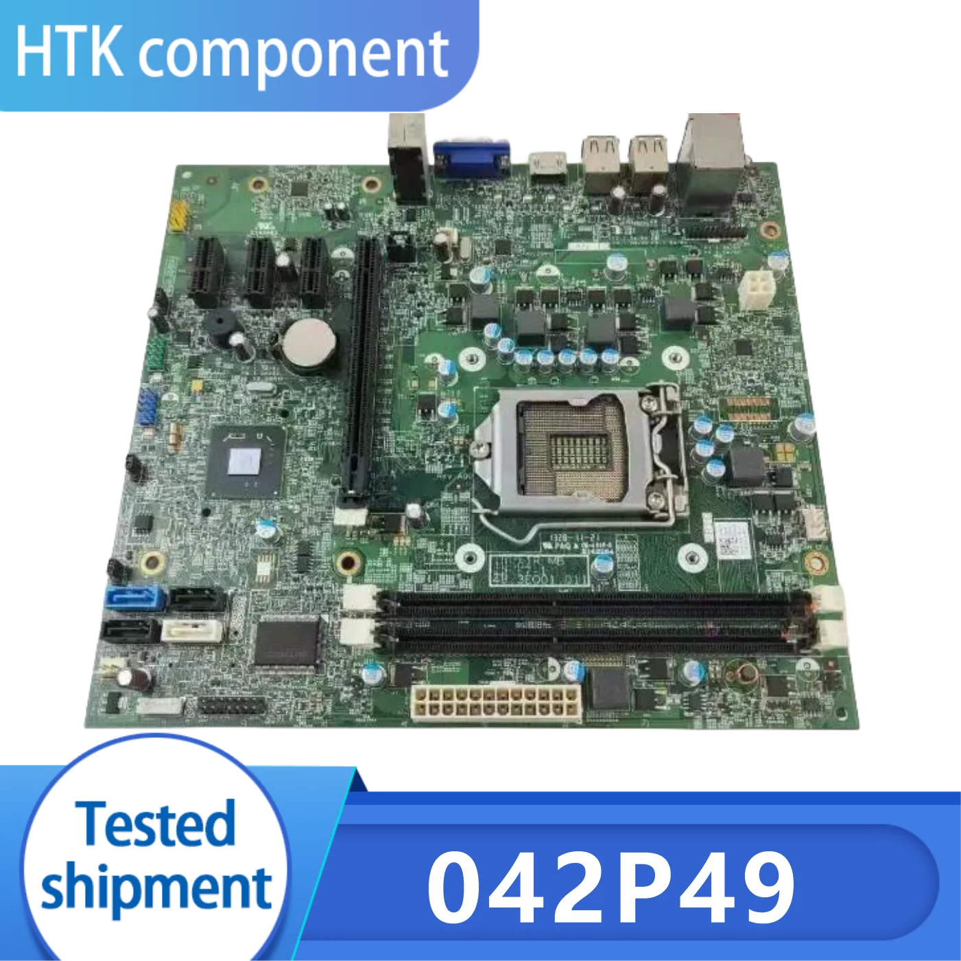 

100% test working 042P49 For 3010 Desktop Motherboard MIH61R 10097-1 48.3EQ01.011 Mainboard