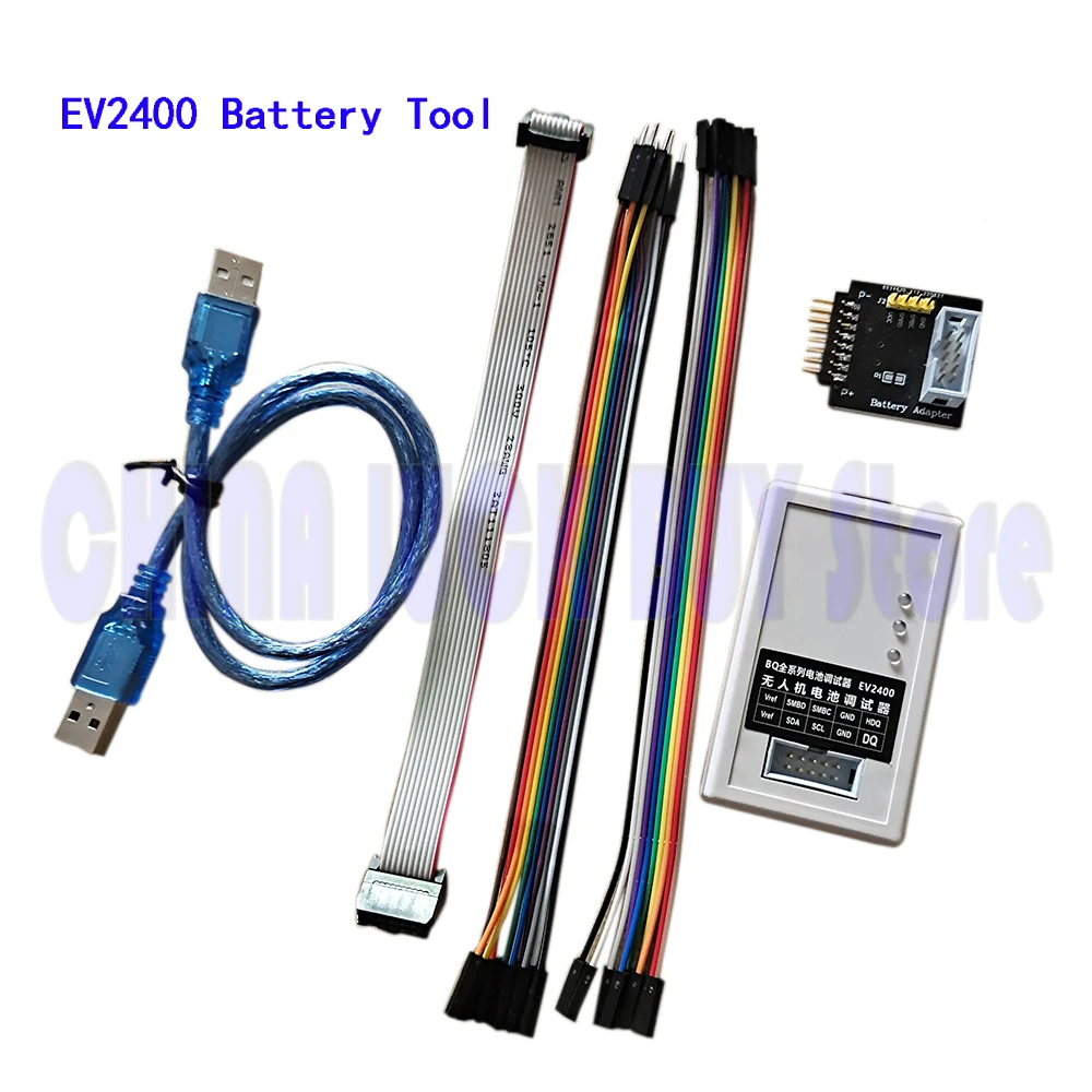 Ev2400 Ev2300  Chip Writing Tool Ti Electricity Meter Chip Burning Tool UAV Drone Battery Debugger Voltmeter and adapter