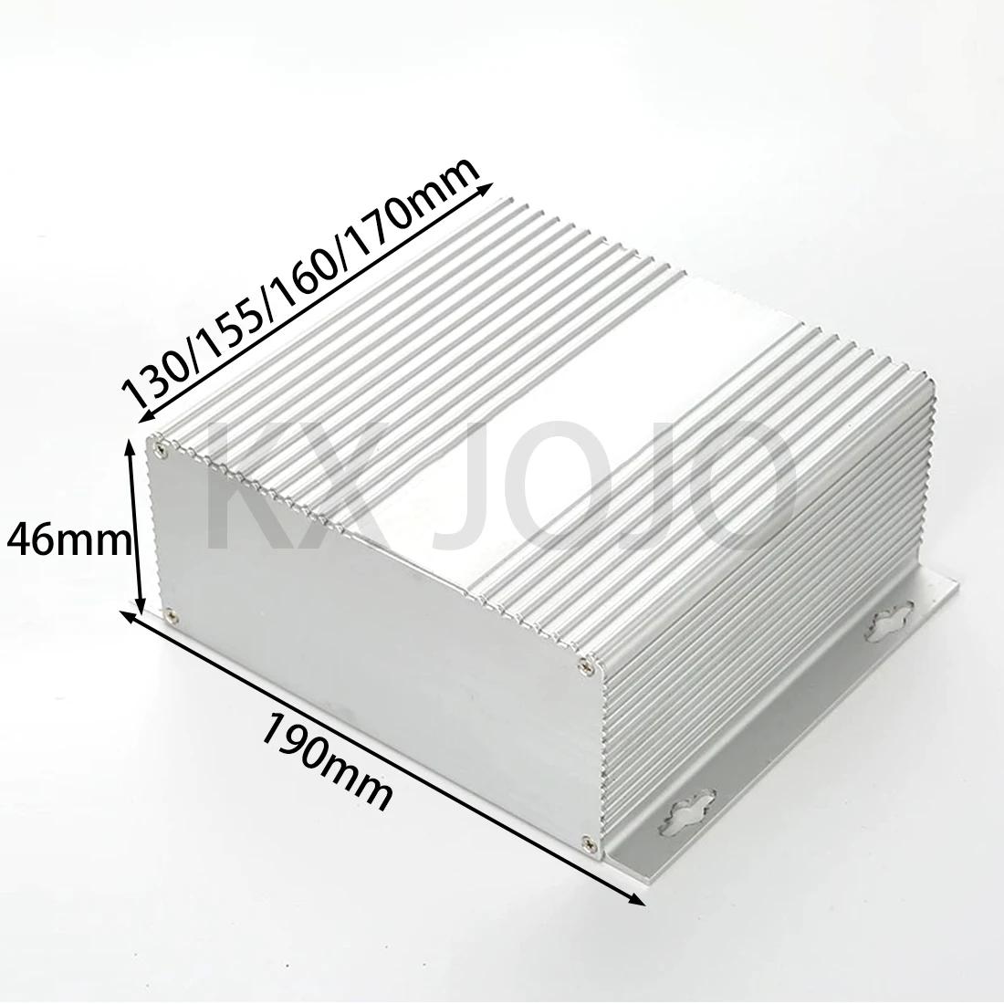 

Aluminum Enclosure 190*46*130/155/160/170mm Waterproof Split Type Case Electronic Box DIY Power Housing Instrument Silver/Black