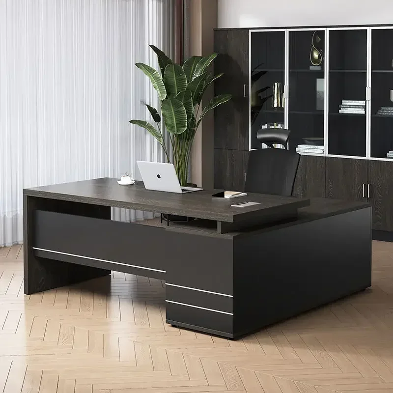 Modern office table executive CEO Boss desk computer table wholesale office furniture staff desk